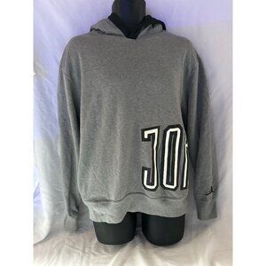 Air Jordan sport DNA Gray Heather Fleece Pullover Logo Hoodie Men's Size Medium